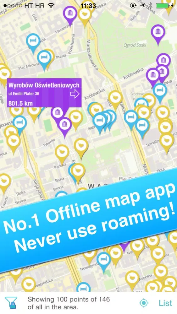 Warsaw, Poland - Offline Guide - Ekran Görüntüleri
