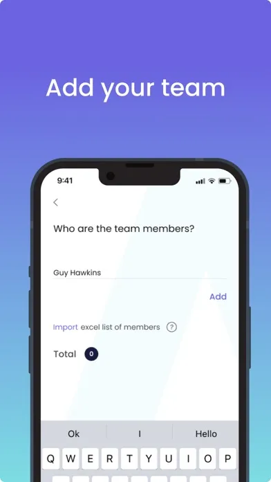 Practice Attendance Tracker স্ক্রিনশট