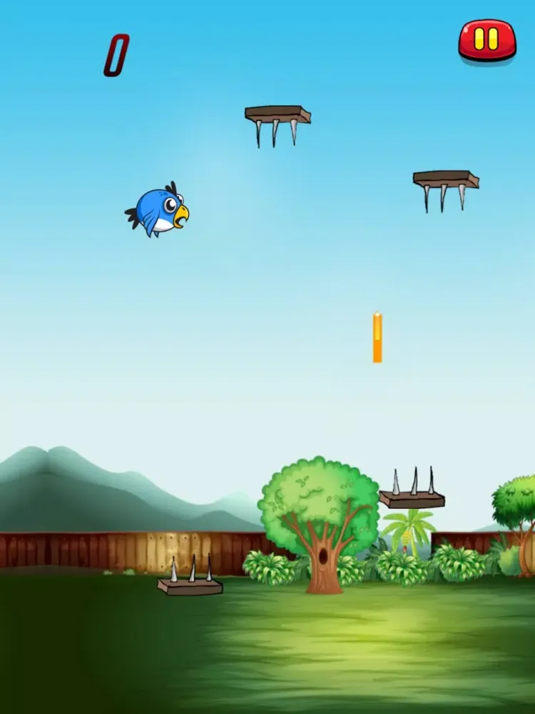 Dizzy Bird Jump iPad  スクリーンショット