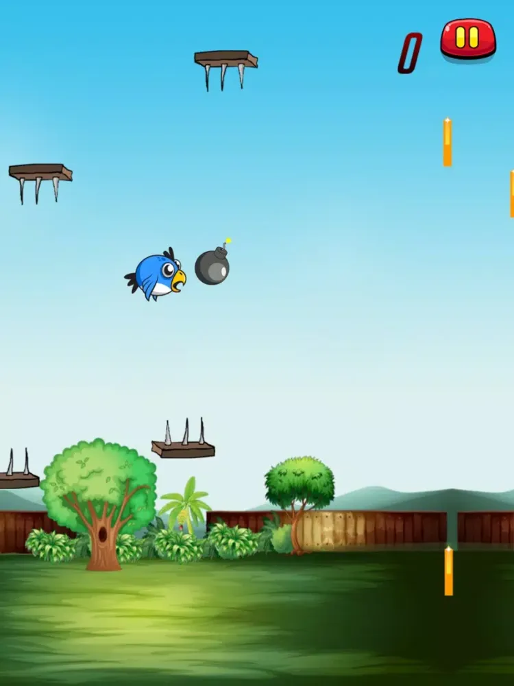 Dizzy Bird Jump iPad  スクリーンショット