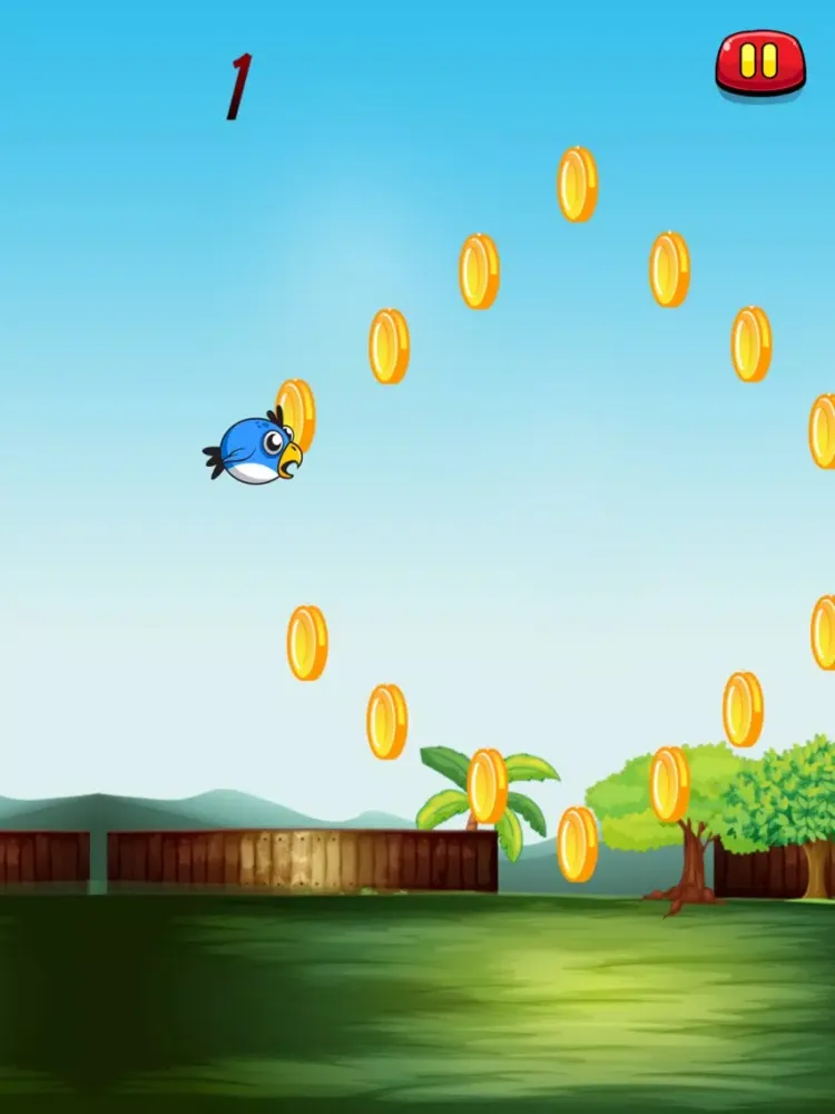 Dizzy Bird Jump iPad  スクリーンショット