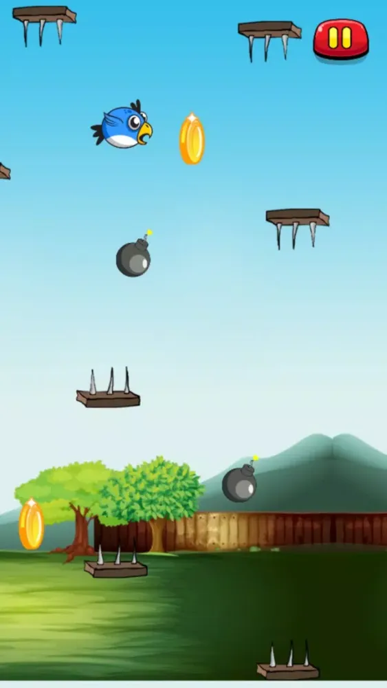 Dizzy Bird Jump スクリーンショット