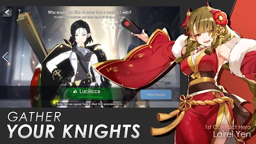 Lord of Heroes: anime games Screenshots