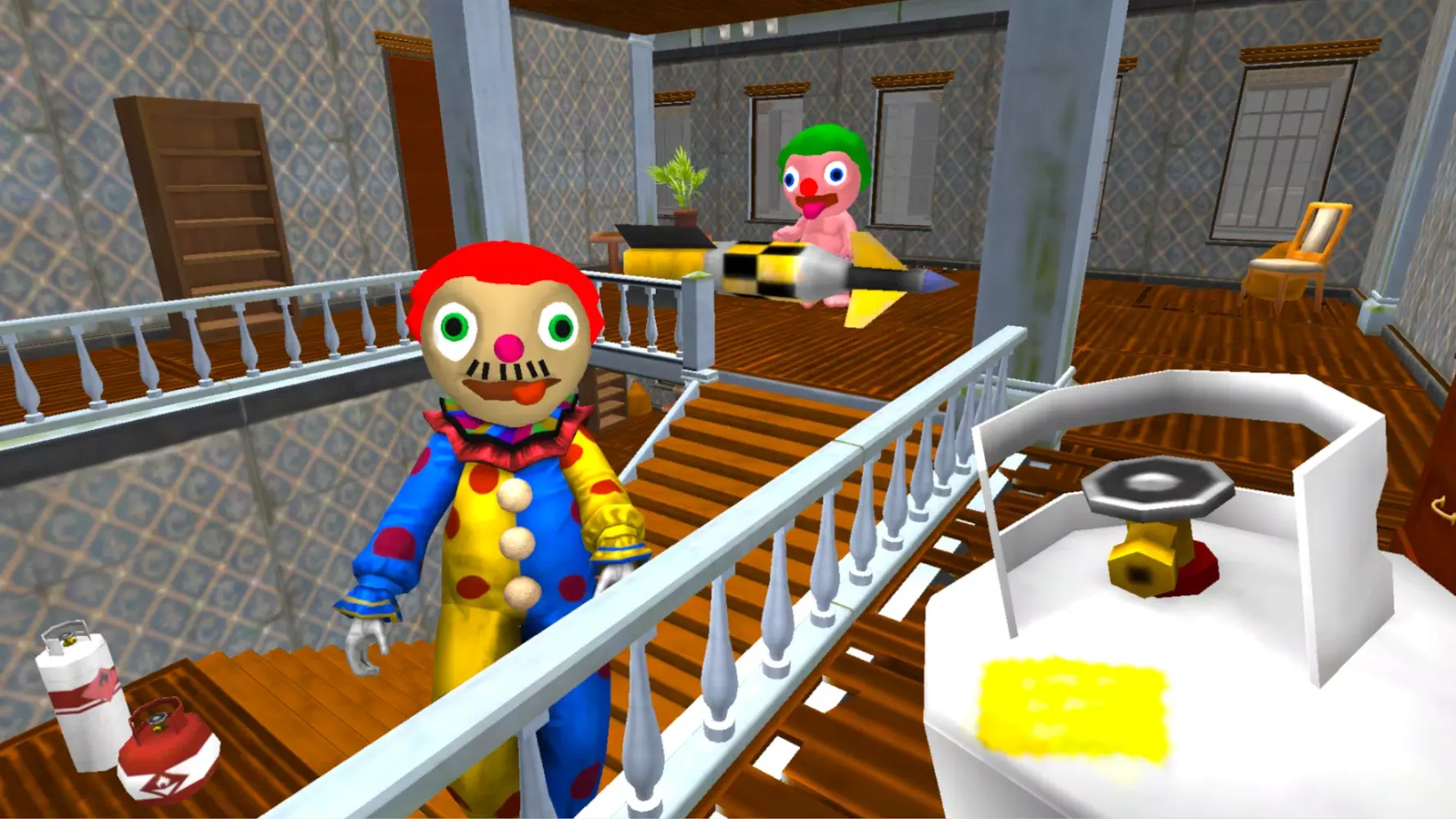 Clown Daddy Neighbor Screenshots