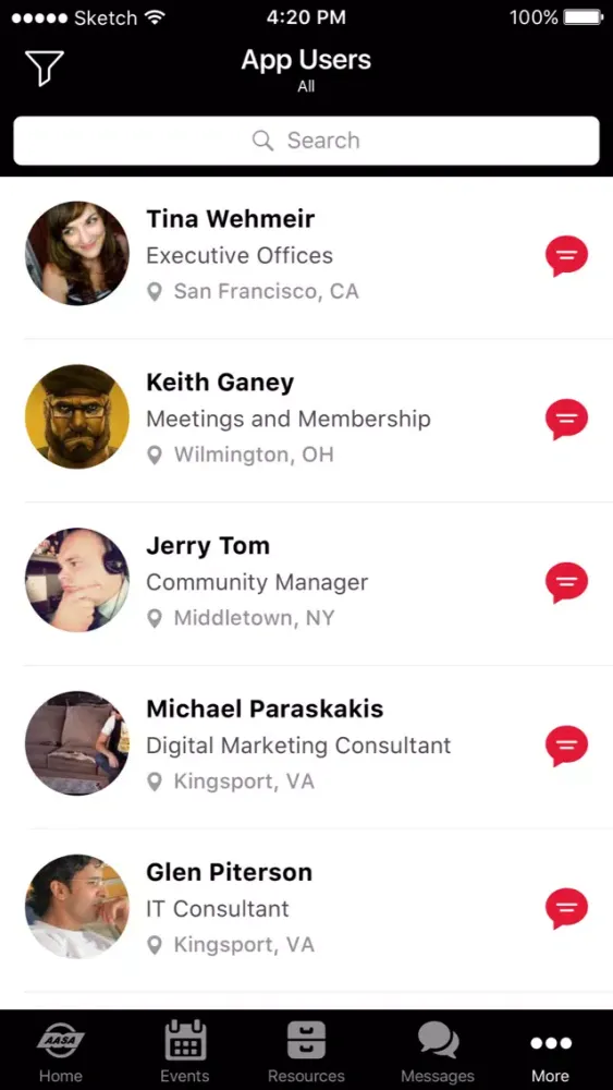 AASA Screenshots