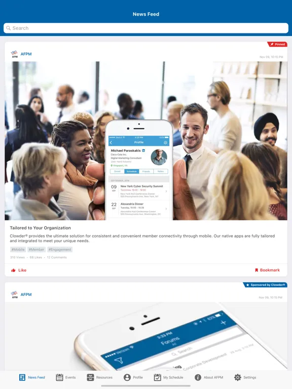 AFPM iPad  سکرین شاٹس