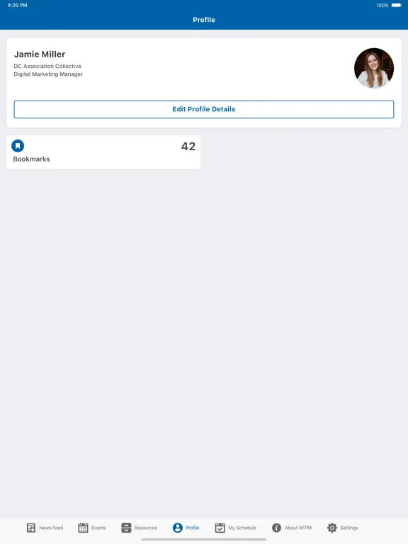 AFPM iPad  سکرین شاٹس