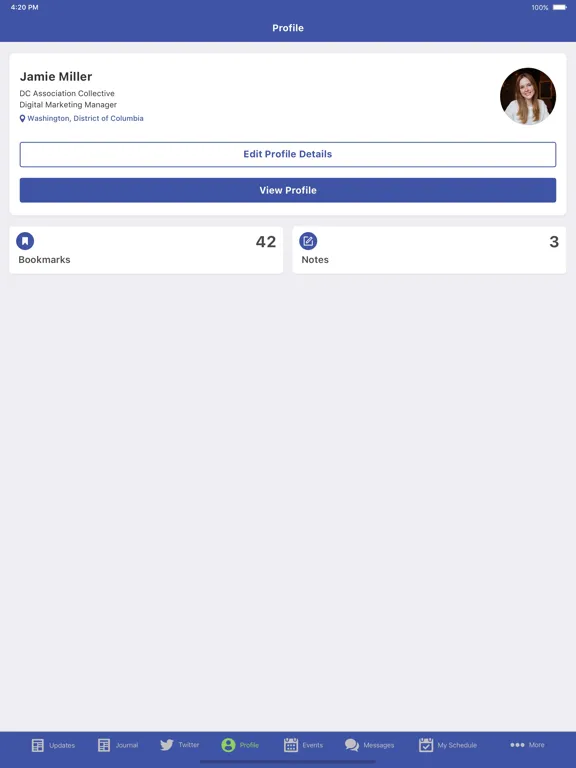 APA Connect iPad  স্ক্রিনশট