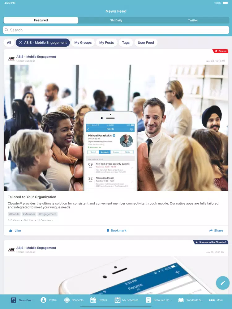صور ASIS - Mobile Engagement iPad 