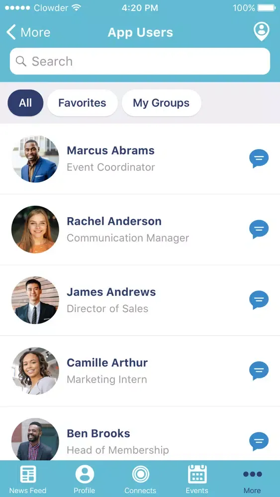Capturas de tela do ASIS - Mobile Engagement