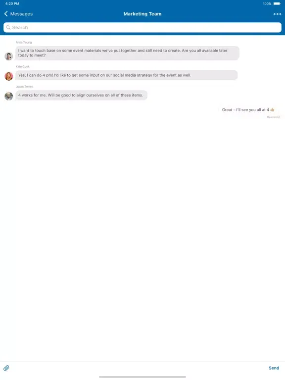 CRN Connect iPad  Ekran Görüntüleri
