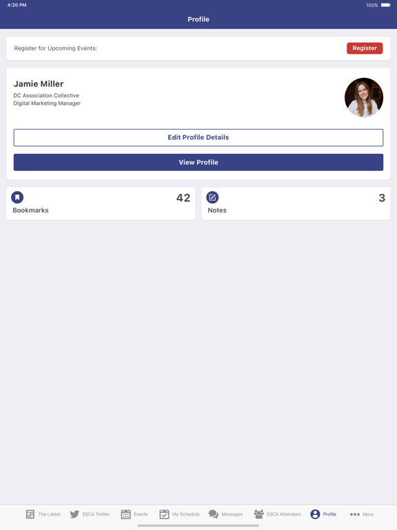 ESCA iPad  Screenshots