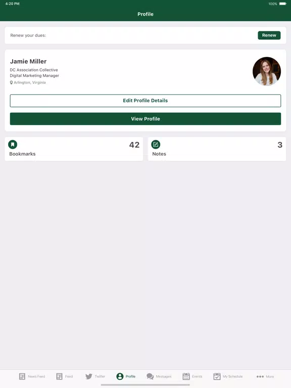 Captures d'écran de GCSAA Now iPad 