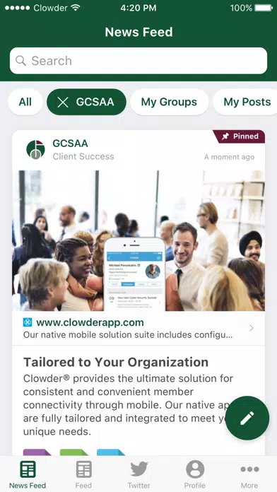 Captures d'écran de GCSAA Now