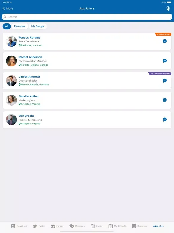 Tangkapan skrin PAMA Mobile iPad 