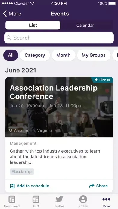 Screenshot di Renal Physicians Association
