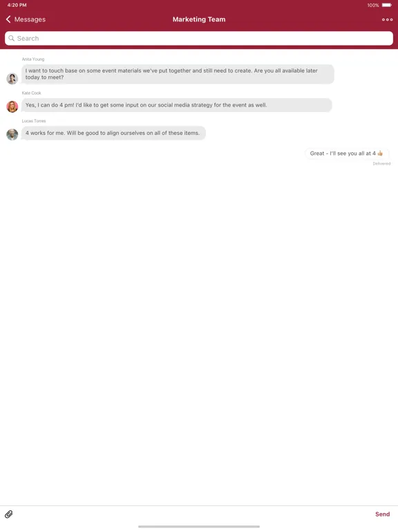 Zrzuty ekranu SC&RA iPad