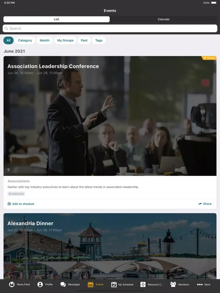 ATA Connect iPad Ekran Görüntüleri