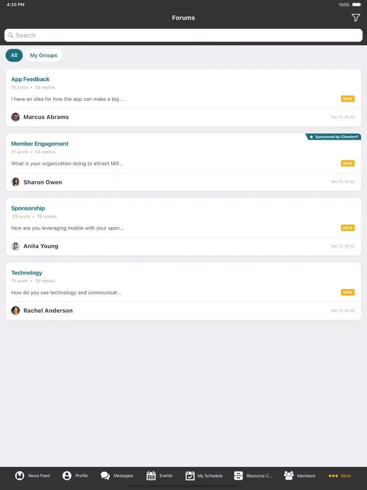 ATA Connect iPad Ekran Görüntüleri