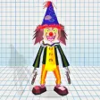 Clown Gangster Crime City Hero