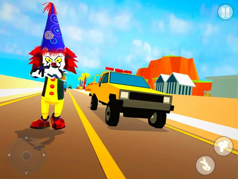 Captures d'écran de Clown Gangster Crime City Hero iPad 