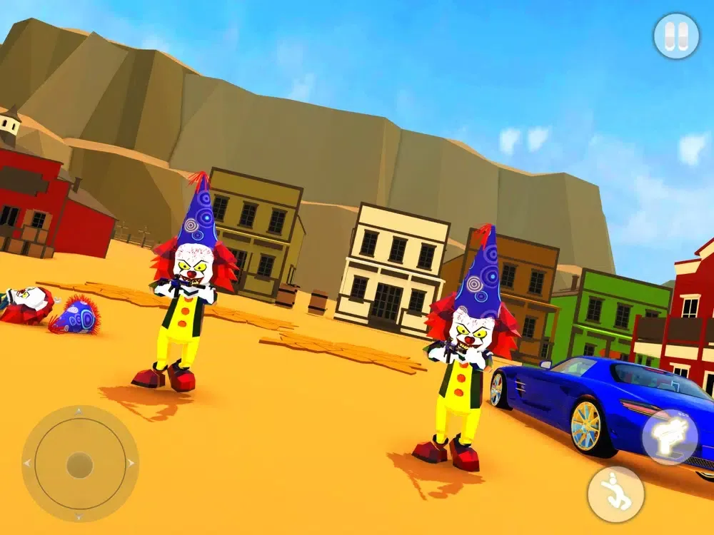 Captures d'écran de Clown Gangster Crime City Hero iPad 