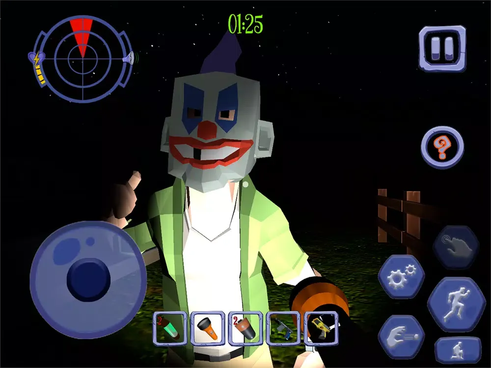 Scary Clown Man Neighbor iPad  Screenshots