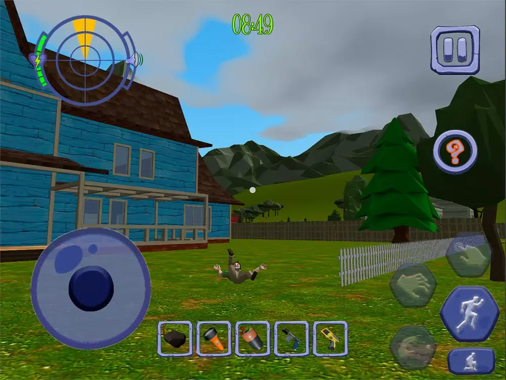 Scary Clown Man Neighbor iPad  Screenshots