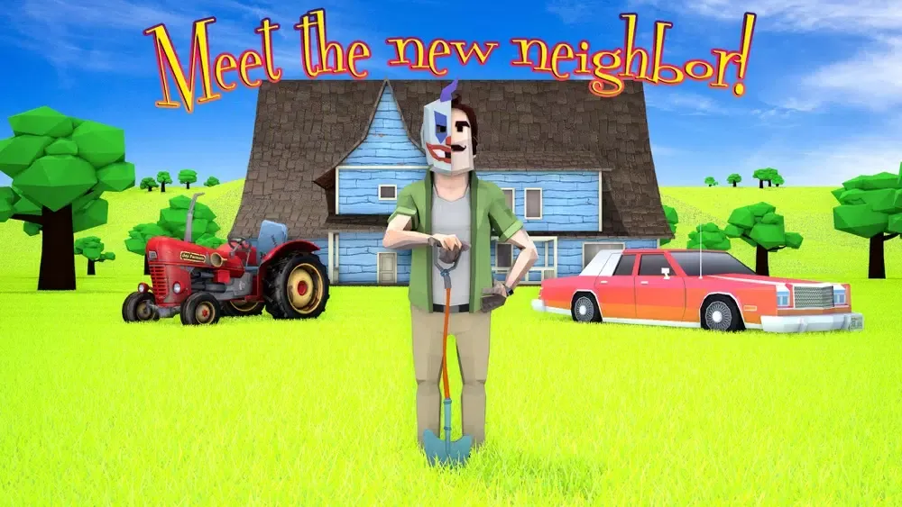 Scary Clown Man Neighbor Screenshots