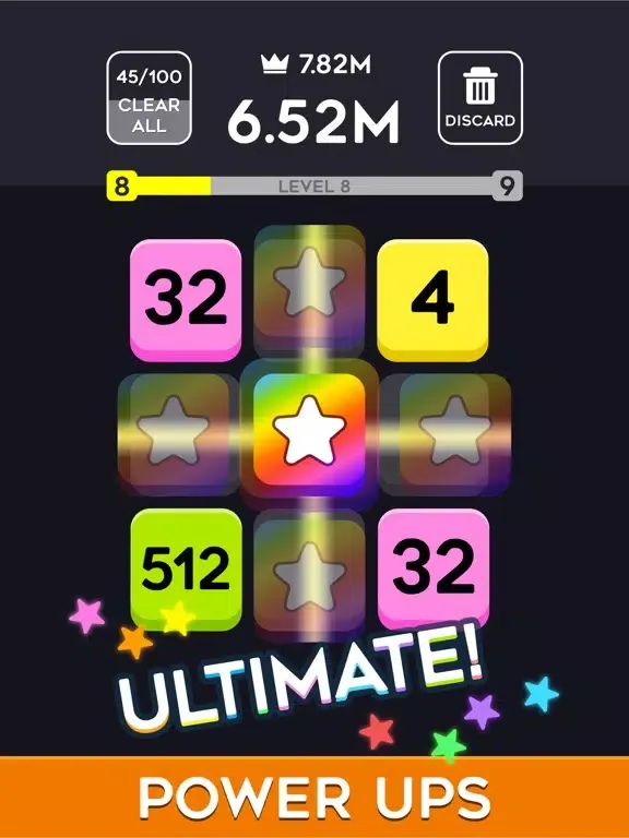 Capturas de tela do 4096 Merge Match - Puzzle Game iPad 