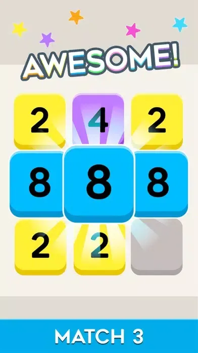 Capturas de tela do 4096 Merge Match - Puzzle Game