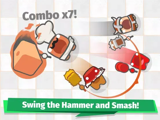 تصاویر Smashers.io Foes in Worms Land iPad 
