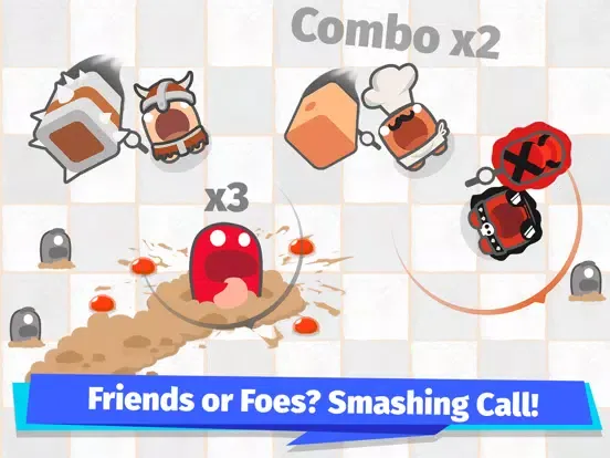 تصاویر Smashers.io Foes in Worms Land iPad 
