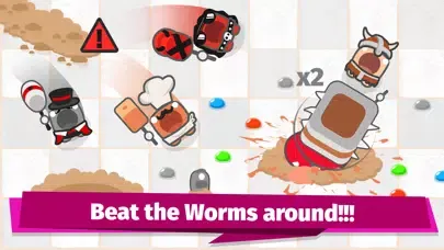 تصاویر Smashers.io Foes in Worms Land