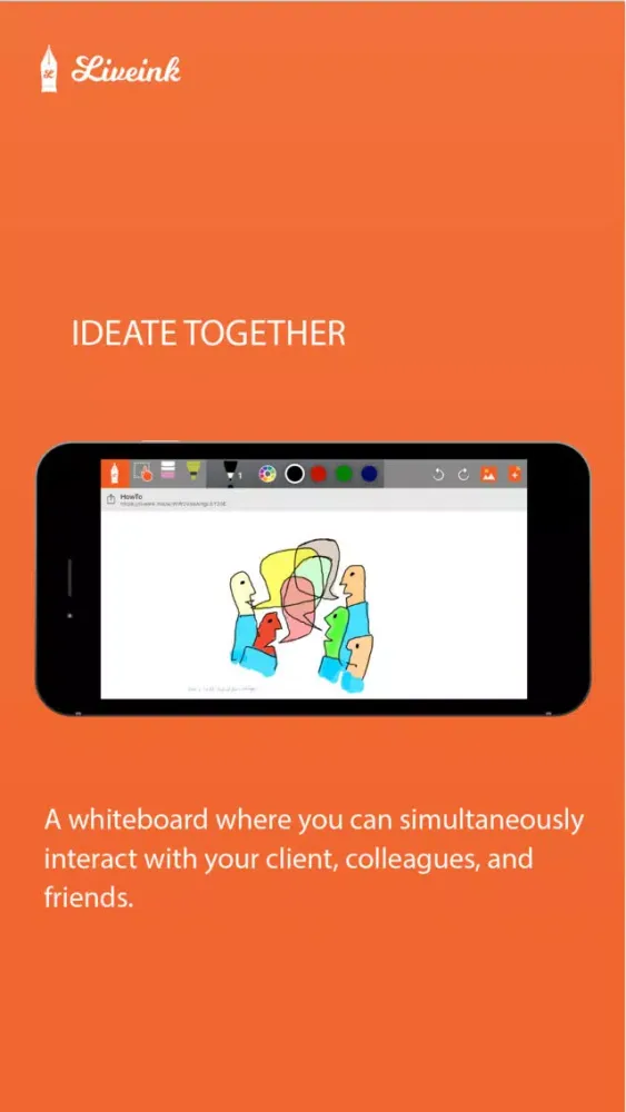 LiveInk - Interactive Whiteboard Screenshots