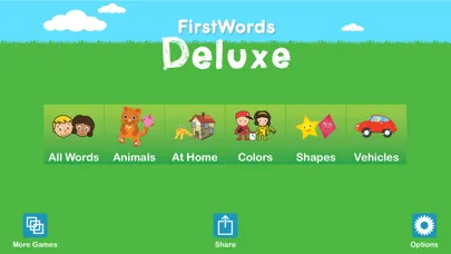 Zrzuty ekranu First Words Deluxe