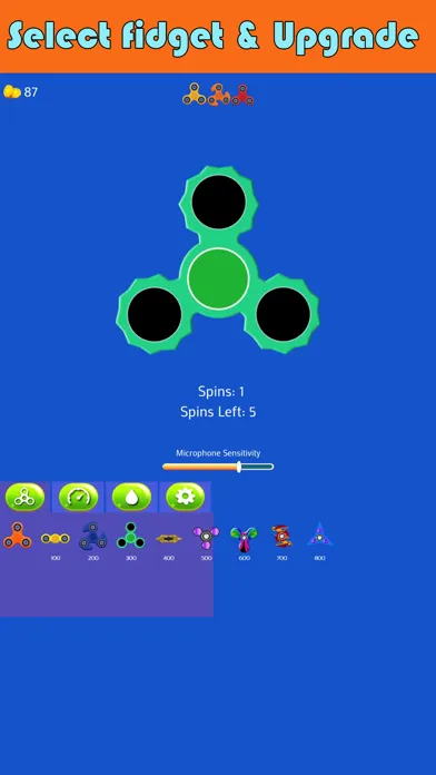Fidget Spinner - Scream Toy Blitz سکرین شاٹس