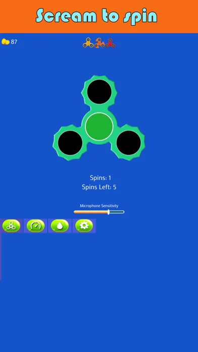 Fidget Spinner - Scream Toy Blitz سکرین شاٹس