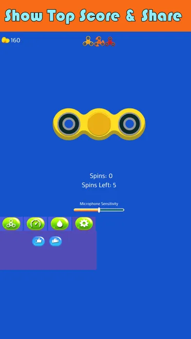 Fidget Spinner - Scream Toy Blitz سکرین شاٹس