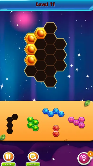 Screenshot di Hex fruit candy block : Hexa puzzle blast