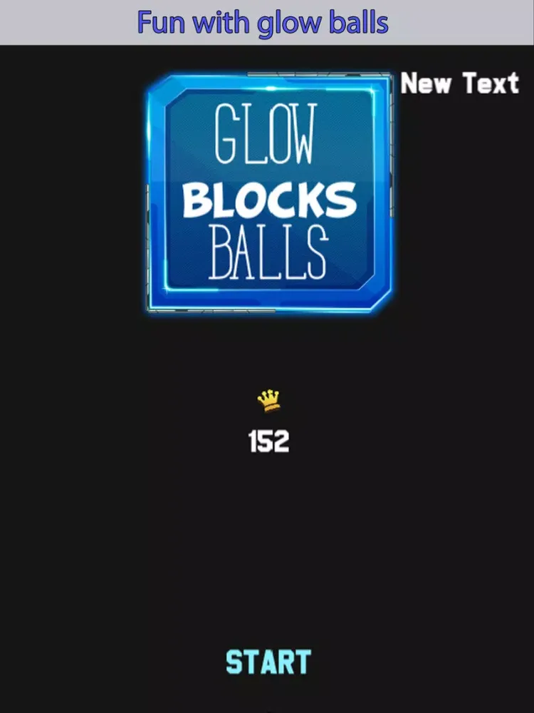 Glow balls through blocks iPad  Screenshots