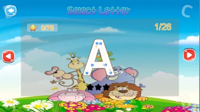 Скриншоты kids A-Z alphabet tracing reading