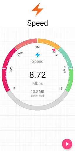 Capturas de tela do Signal Strength