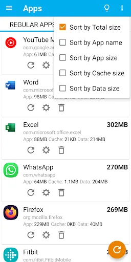 Storage Space Screenshots