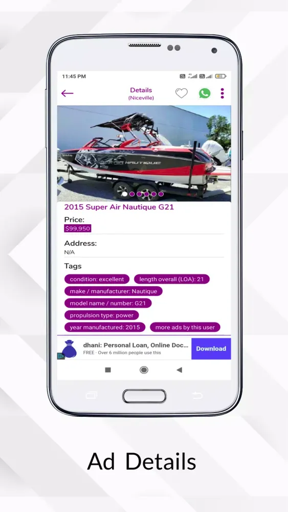 Classified Ads Screenshots