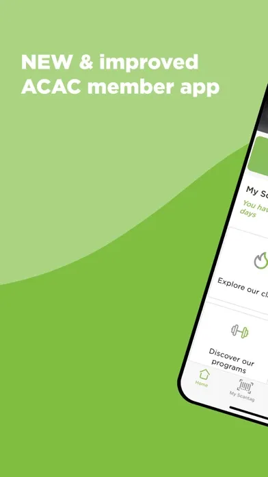 Скриншоты ACAC FITNESS & WELLNESS APP