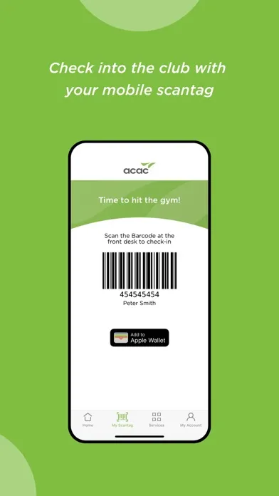 Скриншоты ACAC FITNESS & WELLNESS APP