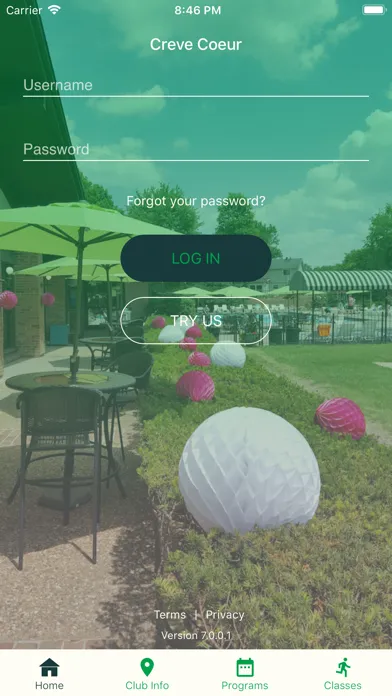 CCRC Tennis Mobile App應用截圖