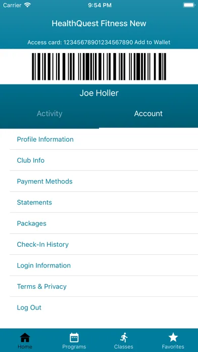 HealthQuest Fitness New Screenshots