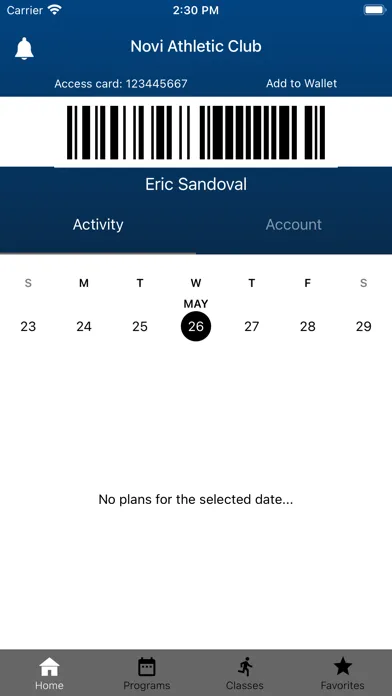 Novi Athletic Club Screenshots